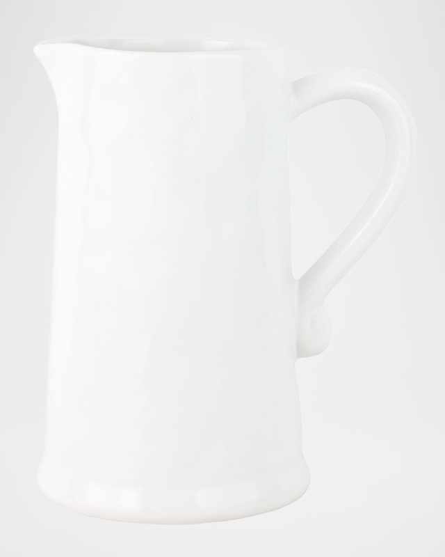 Aria White Pitcher, 64 oz.